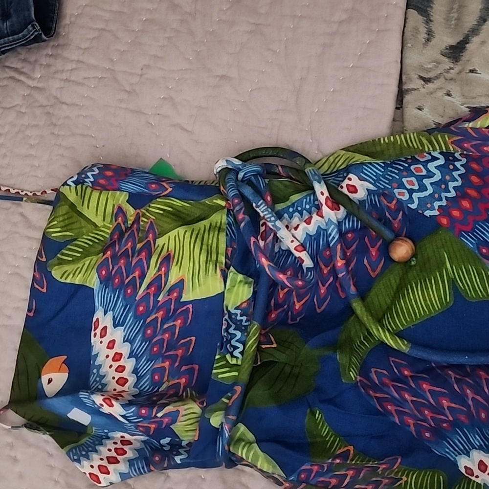 FARM Rio Toucan Linen Dress - Picture 5 of 6